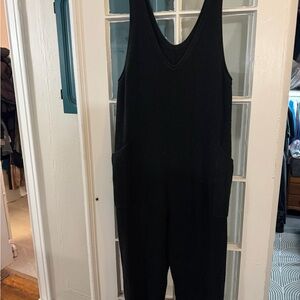 Free People Hailee Black Jumpsuit